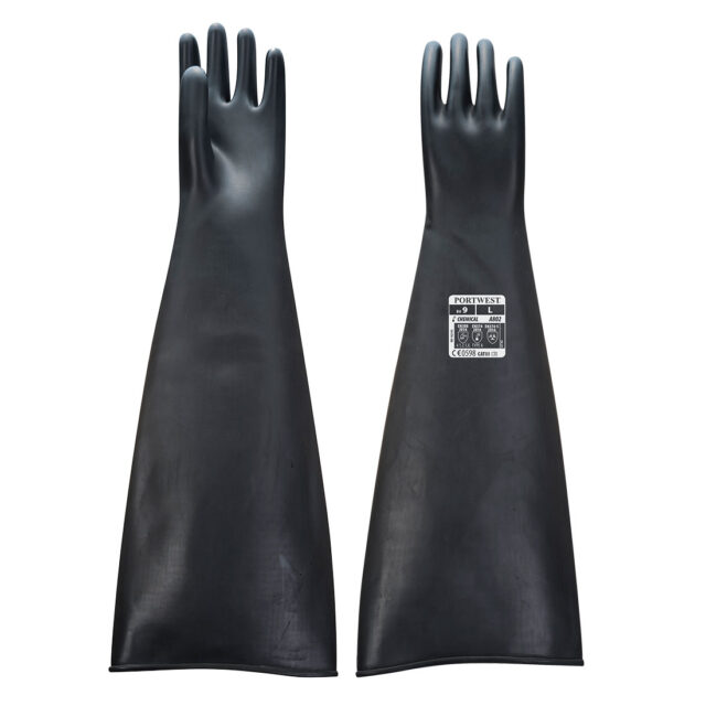 Heavyweight Latex Rubber Gauntlet 600mm
