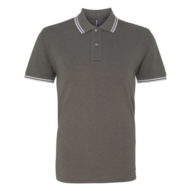 Men’s classic fit tipped polo