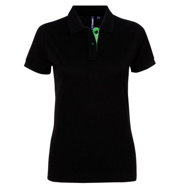 Women’s contrast polo
