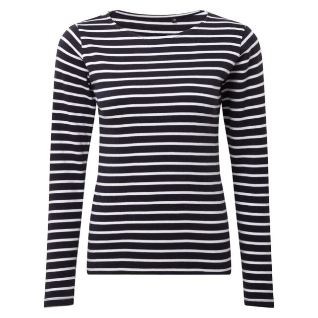 Women’s Mariniere coastal long sleeve tee
