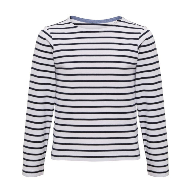 Kids Mariniere coastal long sleeve tee