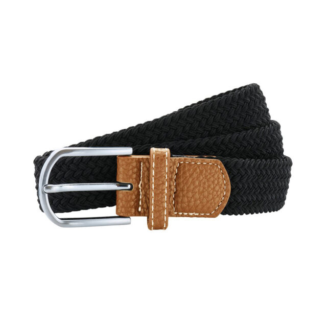 Braid stretch belt