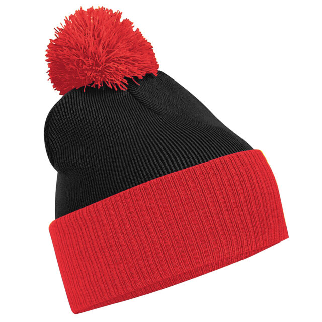 Snowstar two-tone beanie
