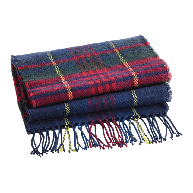 Classic check scarf