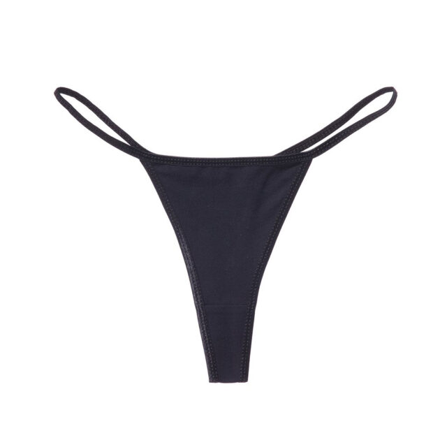 Cotton Spandex thong bikini