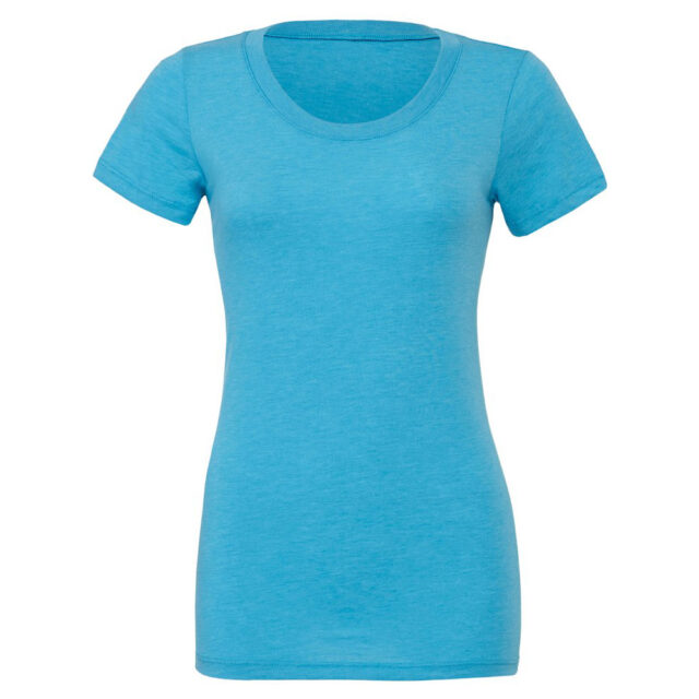 Triblend crew neck t-shirt