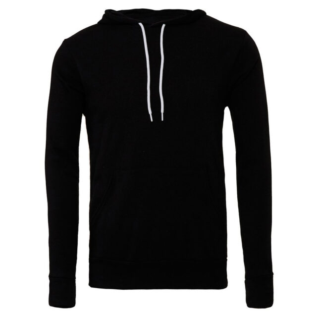 Unisex polycotton fleece pullover hoodie