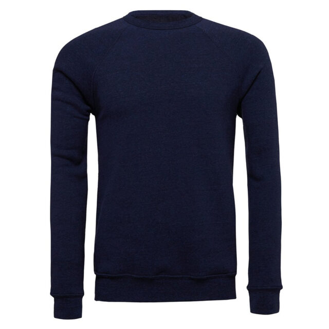 Unisex sponge fleece crew neck sweatshirt