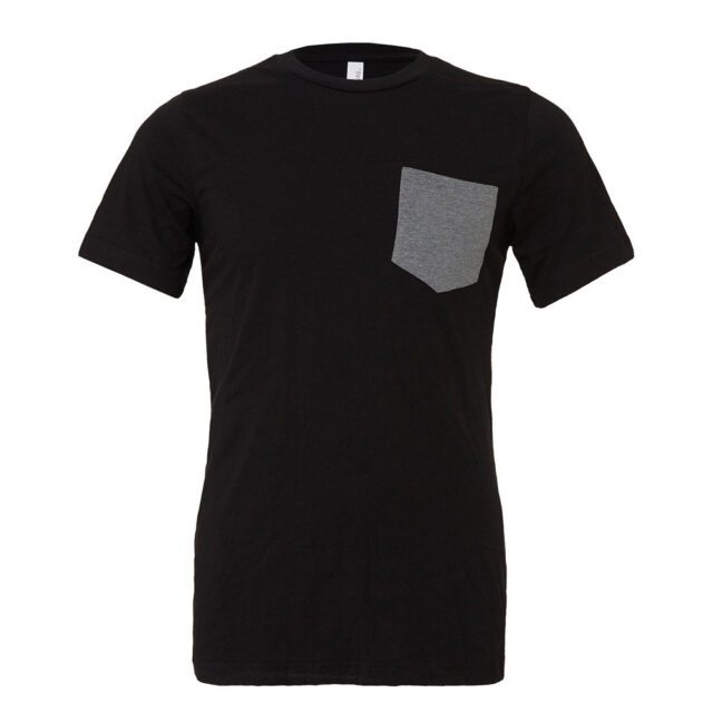 Unisex Jersey short sleeve pocket t-shirt
