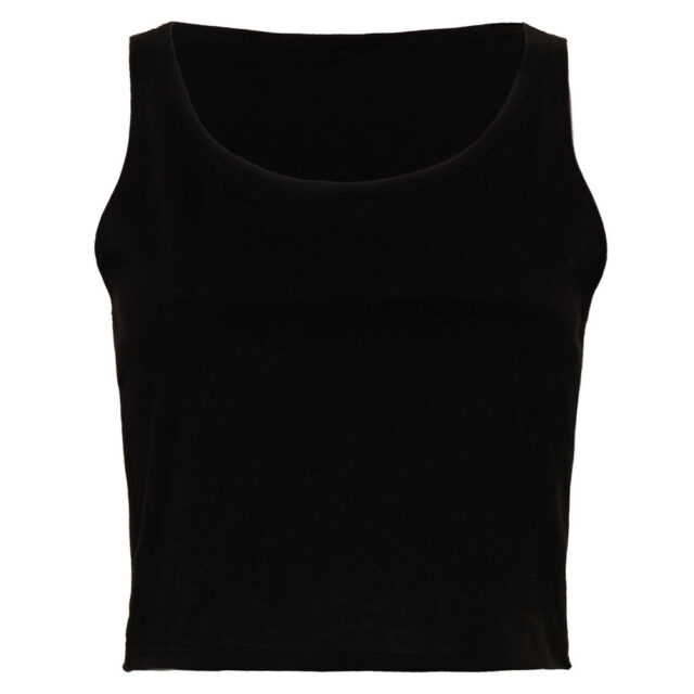 Women’s polycotton crop top