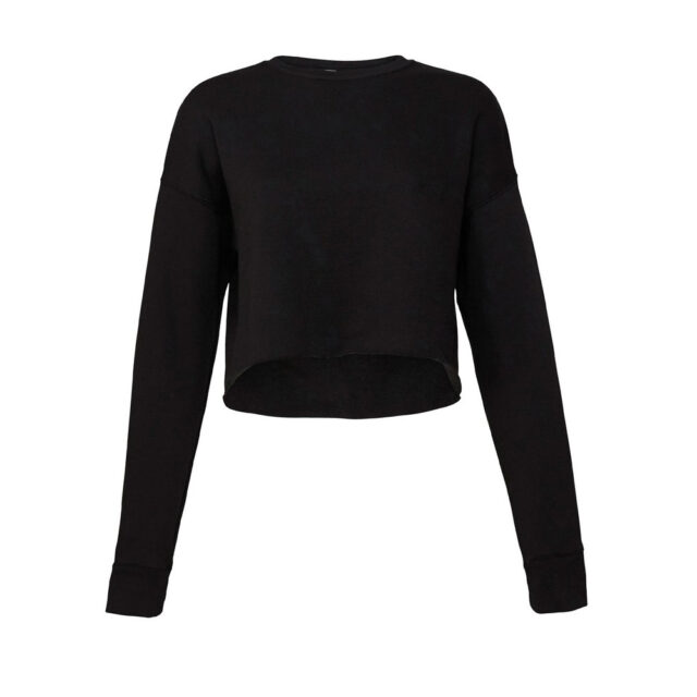 Women’s cropped crew fleece
