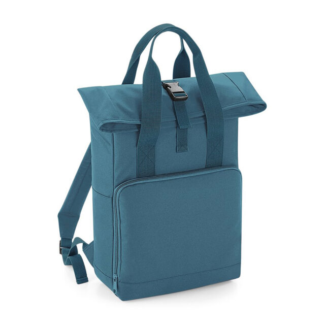 Twin handle roll-top backpack
