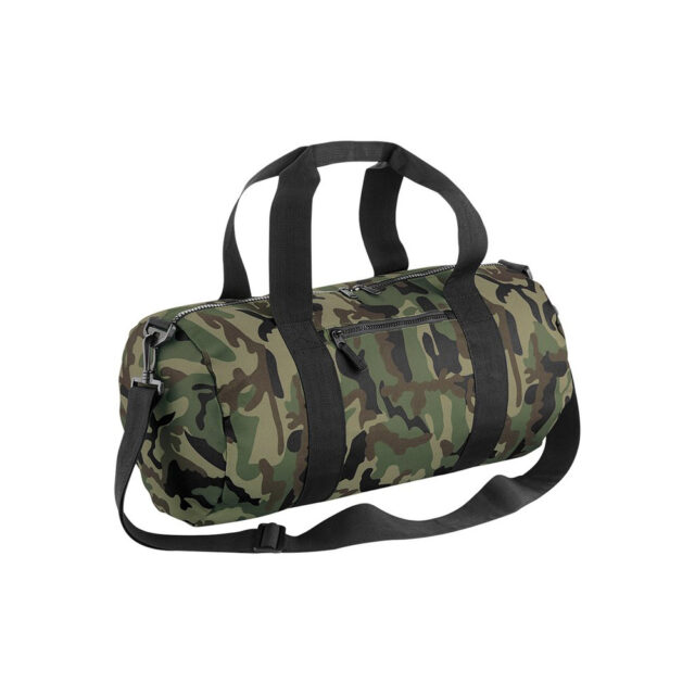 Camo barrel bag