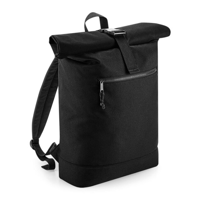 Recycled rolled-top backpack
