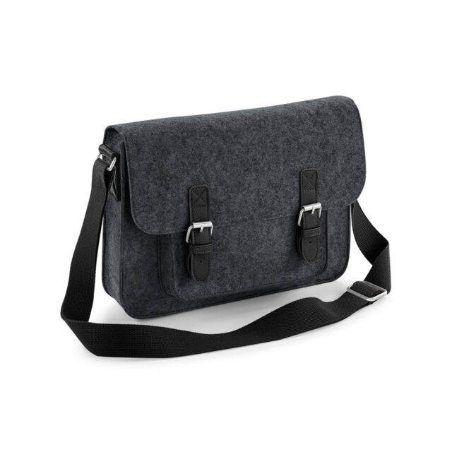 Premium felt satchel