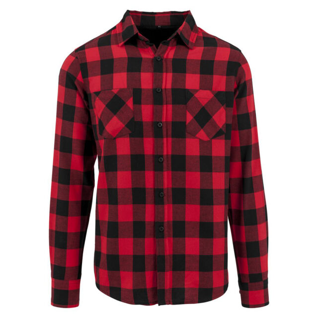 Checked flannel shirt