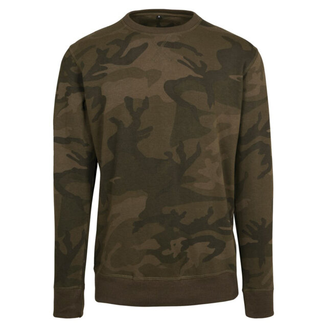 Camo crew neck