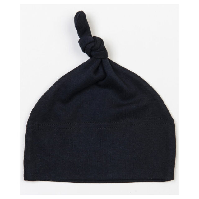 Baby one-knot hat