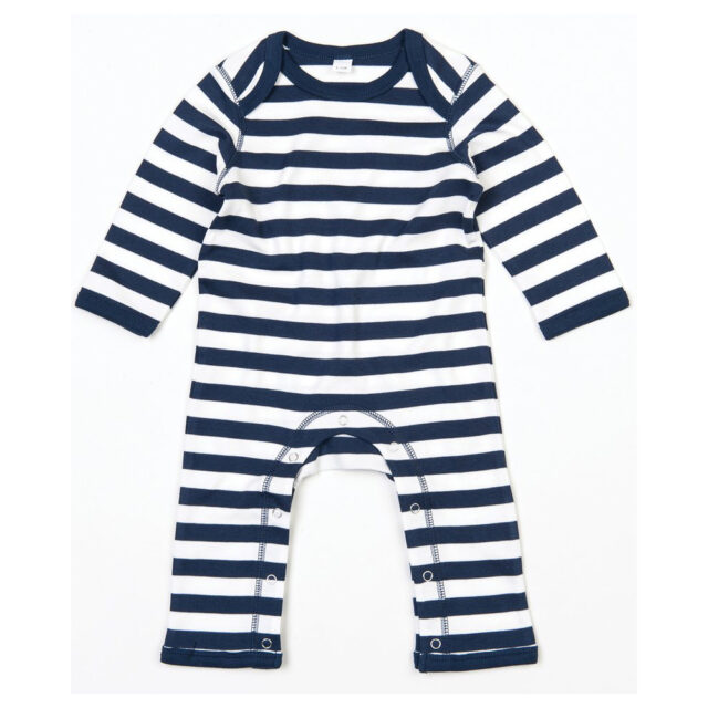 Baby stripy rompersuit