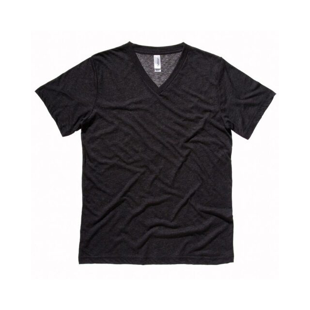 Unisex triblend v-neck t-shirt