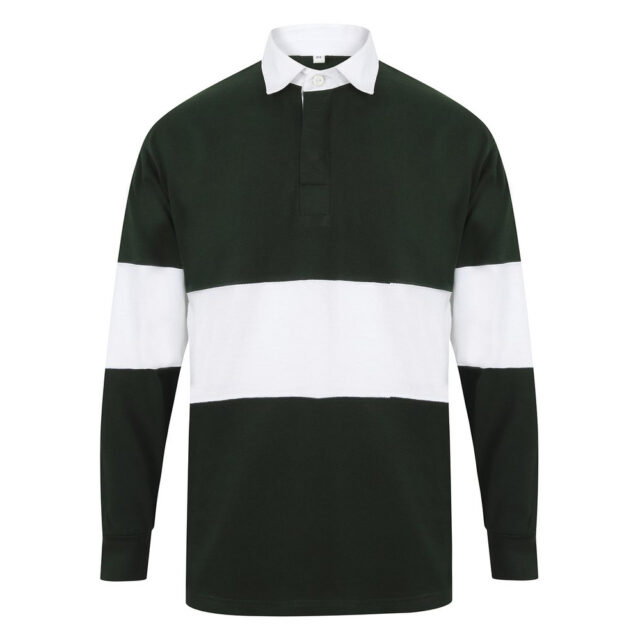 Panelled rugby shirt