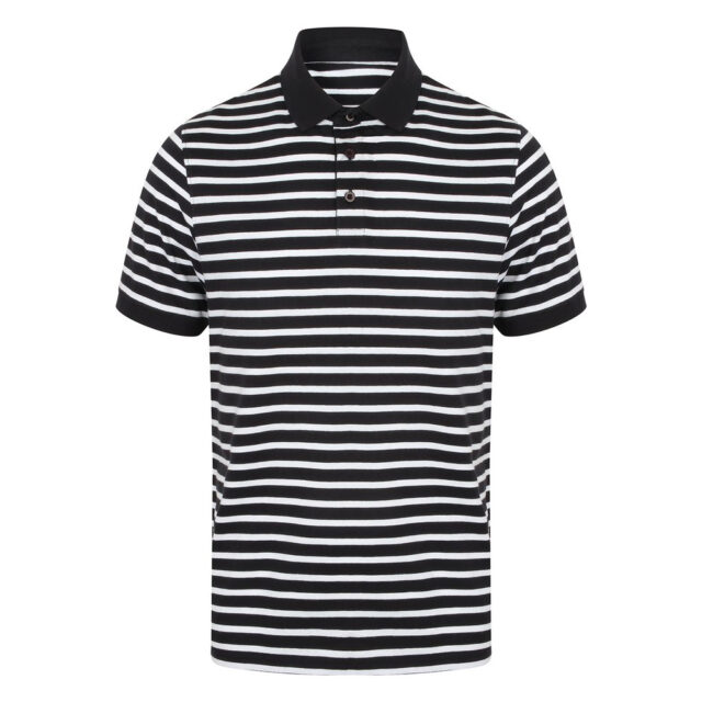 Striped Jersey polo shirt