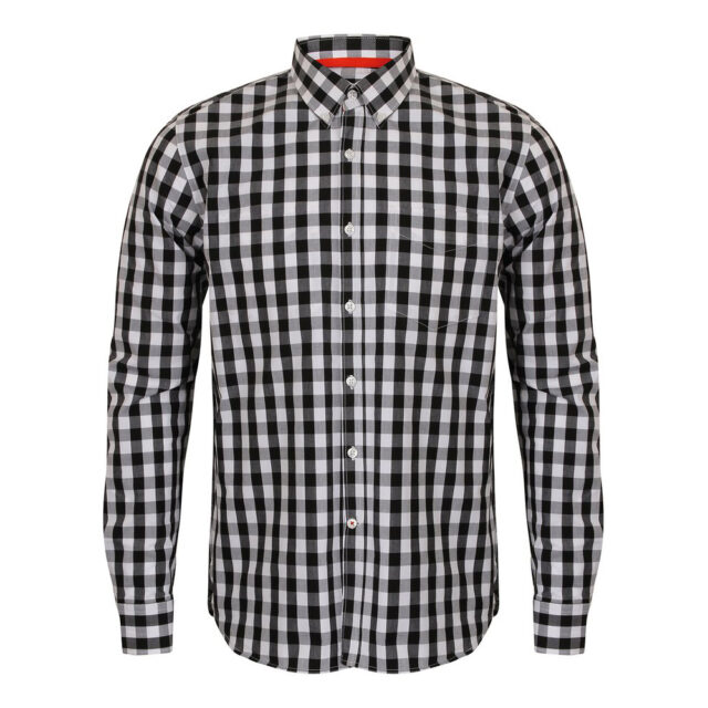 Checked cotton shirt