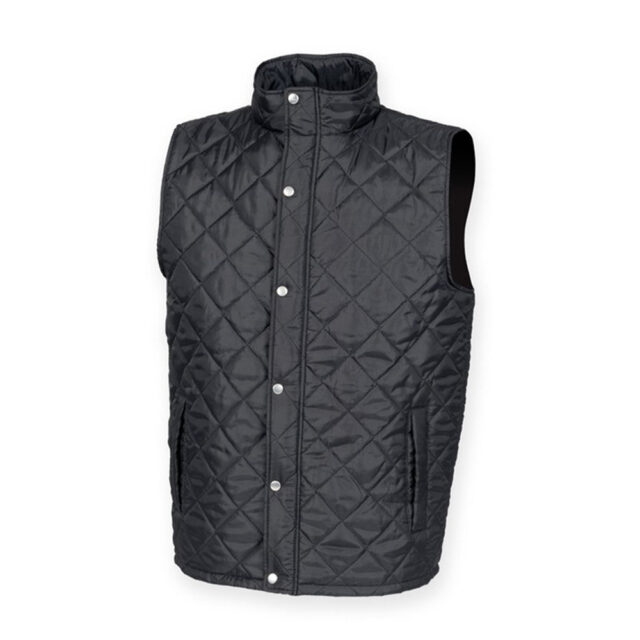 Diamond quilt gilet