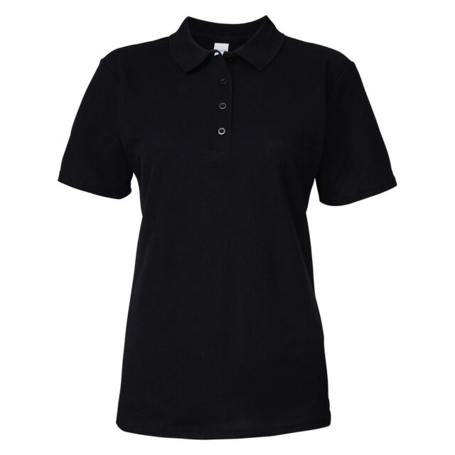 Women’s Softstyle double pique polo