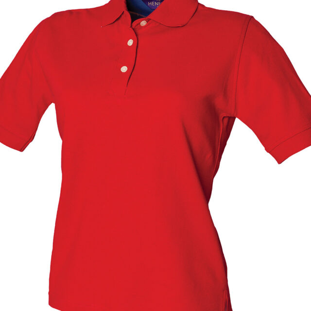 Women’s classic cotton pique polo shirt