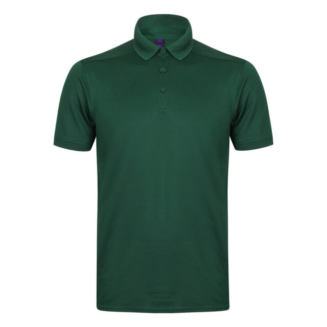 Stretch polo shirt with wicking finish (slim fit)