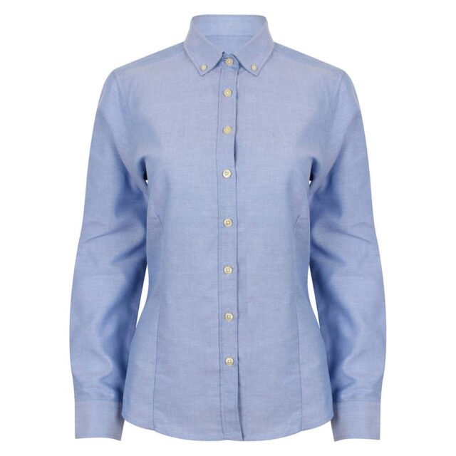 Women’s modern long sleeve Oxford shirt
