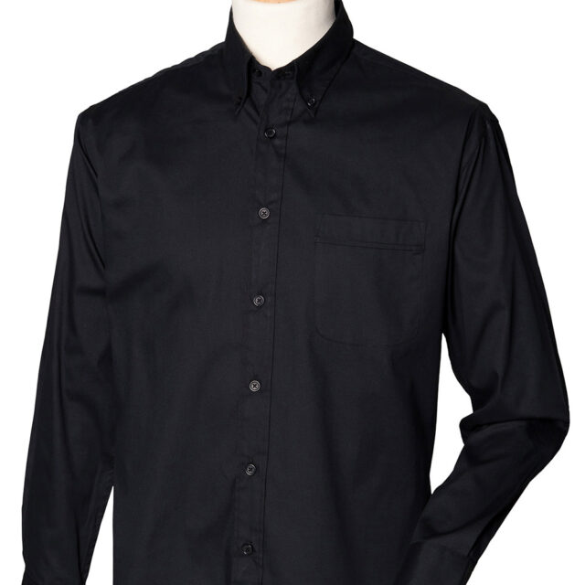 Long sleeve lightweight Oxford