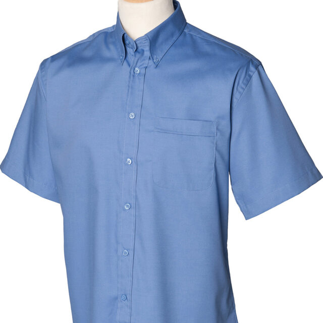 Short sleeve lightweight Oxford