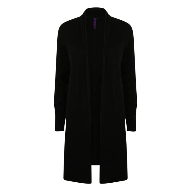 Women’s longline open cardigan