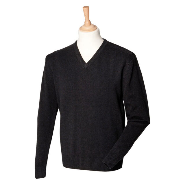 Lambswool v-neck jumper