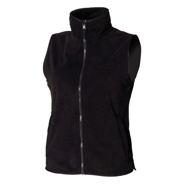 Women’s sleeveless microfleece jacket