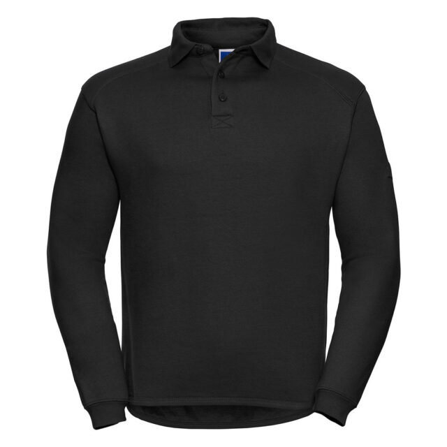 Heavy-duty collar sweatshirt