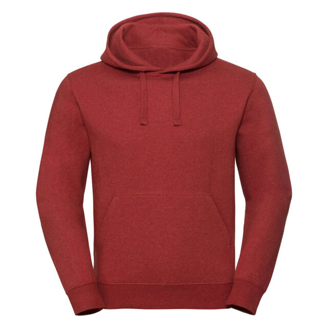 Authentic melange hooded sweatshirt