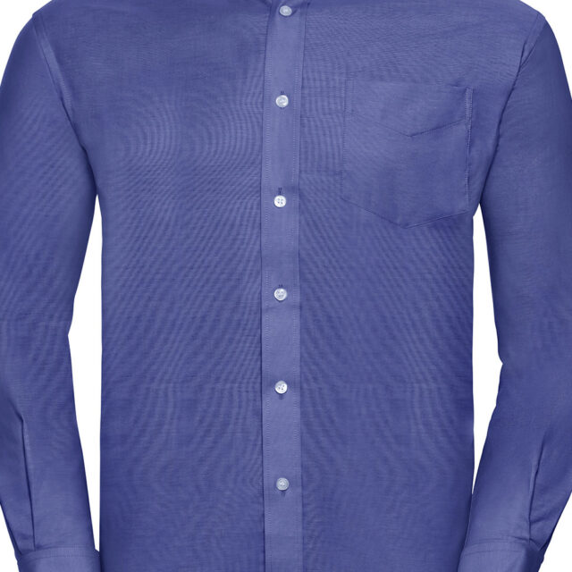Long sleeve easycare Oxford shirt