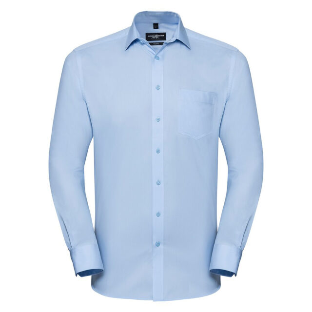 Long sleeve tailored Coolmax shirt