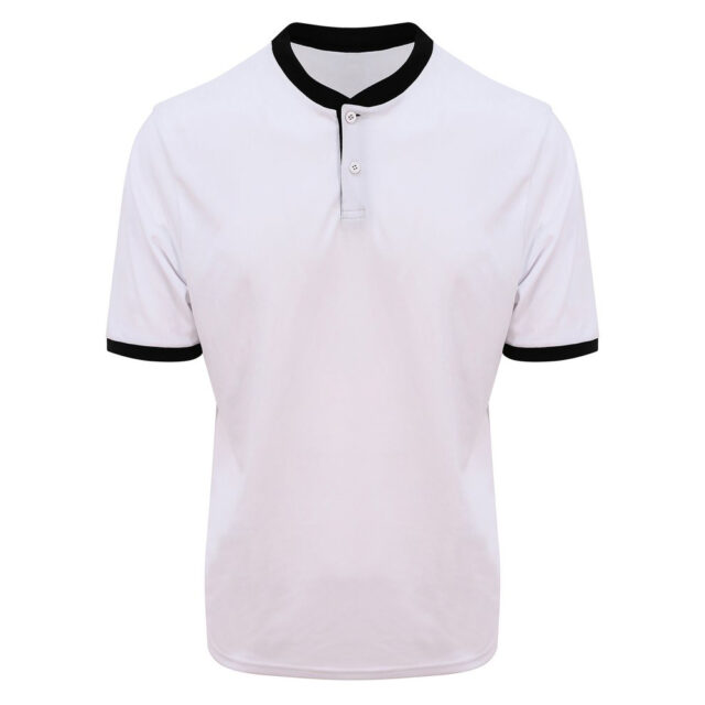 Cool stand collar sports polo