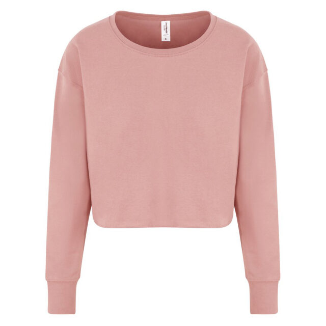 Girlie cropped sweat
