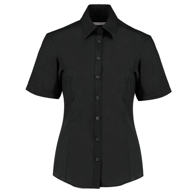 Business blouse short-sleeved (tailored fit)