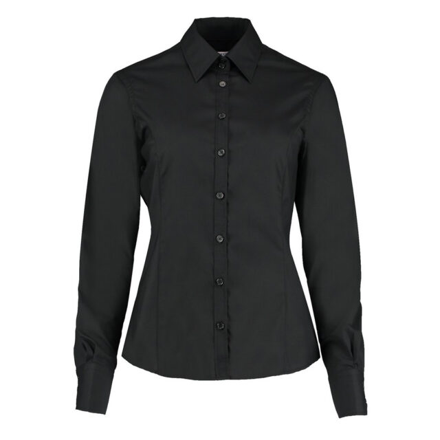 Business blouse long-sleeved (tailored fit)