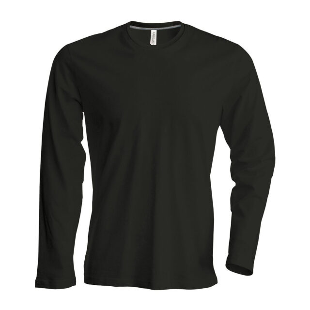 Long sleeve crew neck t-shirt