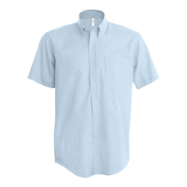 Short-sleeved easycare Oxford shirt