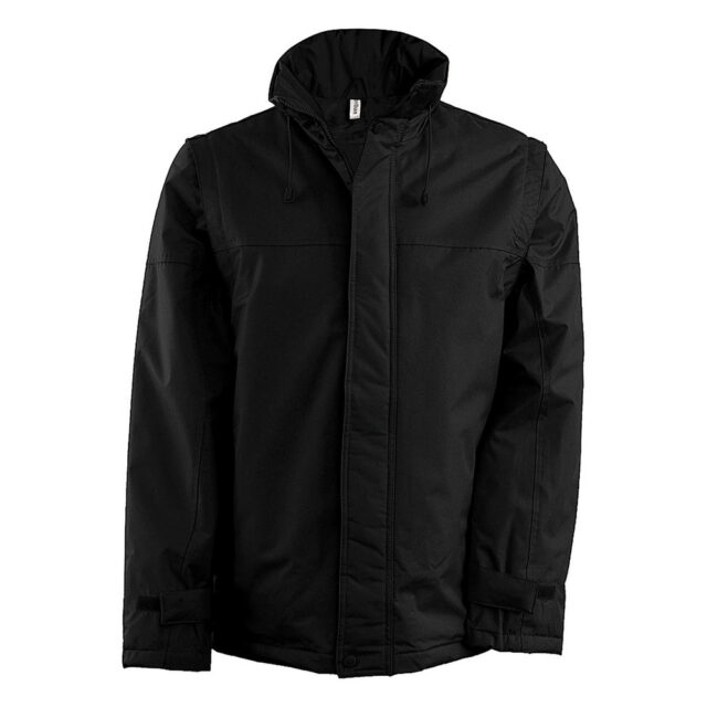 Factory detachable sleeve blouson jacket