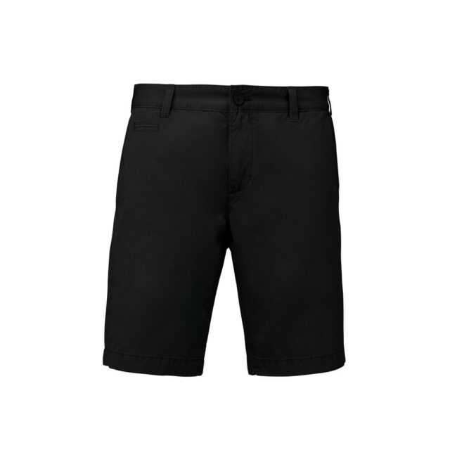 Washed effect Bermuda shorts