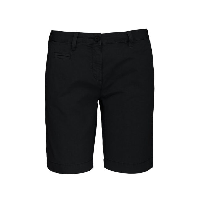 Women’s washed effect Bermuda shorts